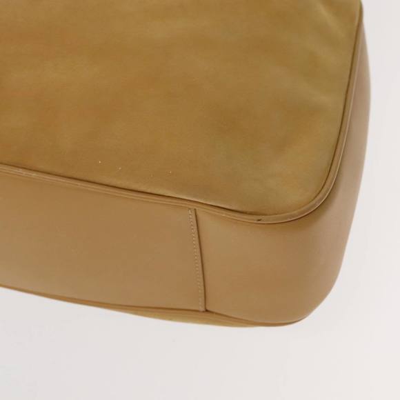 GUCCI Bamboo Hand Bag Leather 2way Beige Gold 001 14 1577 Auth bs19044 - Picture 8 of 16